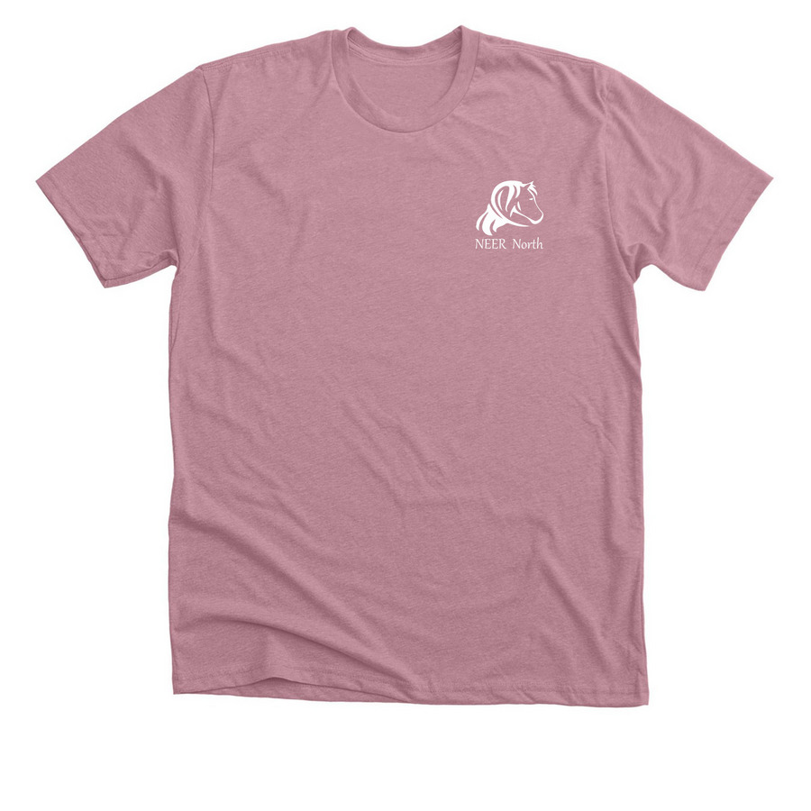 NEER North Logo, a Heather Orchid Premium Unisex Tee