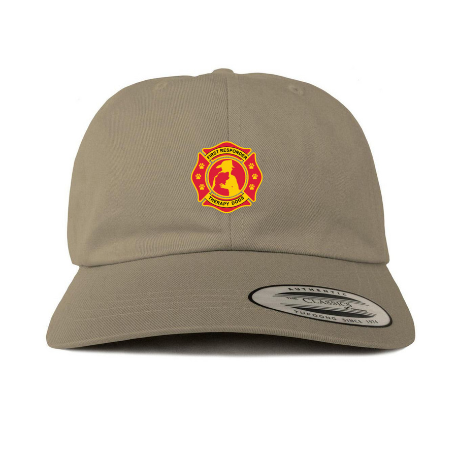 FRTD Hats, a Khaki Printed Classic Baseball Cap