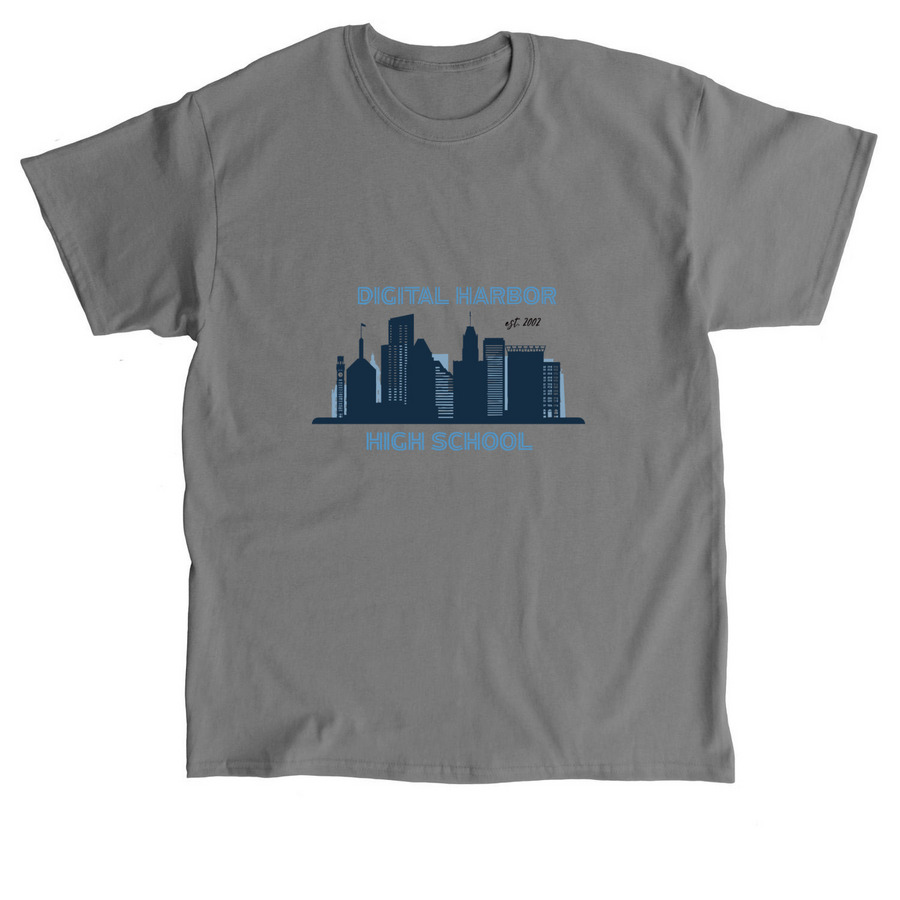 Skyline, a Charcoal Classic Unisex Tee