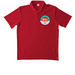 125TH ANNIVERSARY, a True Red Unisex Performance Polo