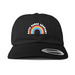 DDC Rainbow Hat, a Black Printed Classic Baseball Cap