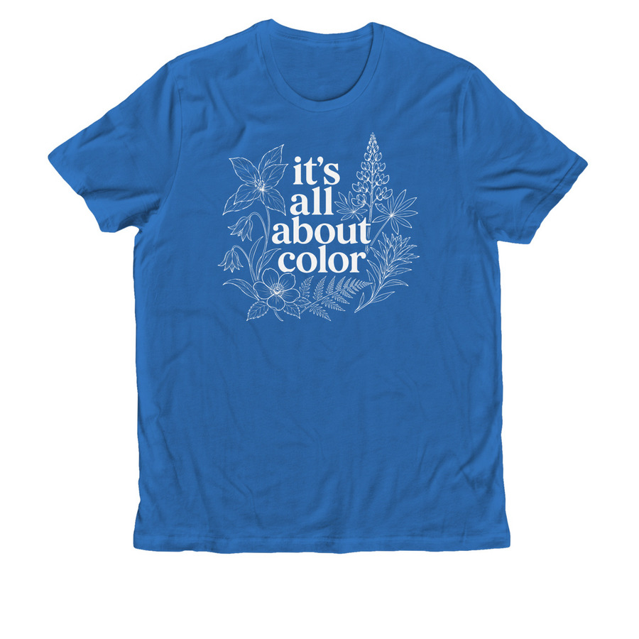 Nan Shirts, a Beacon Blue Allmade Organic Cotton Unisex Tee