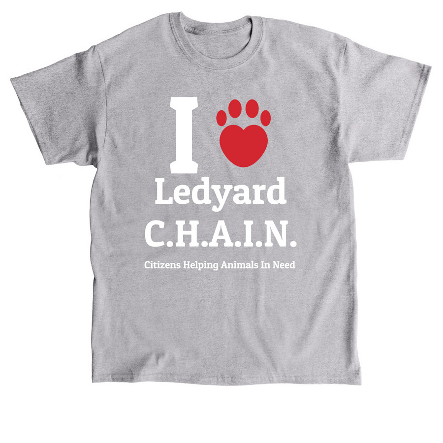 I Love C.H.A.I.N. Shirts, a Sport Grey Classic Unisex Tee
