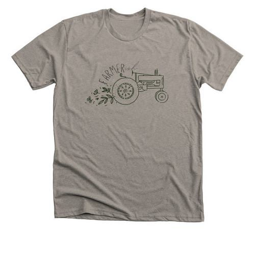 Farmerish, a Heather Stone Premium Unisex Tee