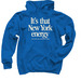Nyc Marathon 2026 Merch, a Royal Blue Pullover Hoodie