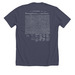 Key of Liberty Shirts, a Heather Midnight Navy Premium Unisex Tee (back-view)
