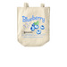 Blueberry, a Natural Over-the-Shoulder Shopping Tote Bag
