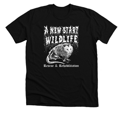 ANSWRR Metal Shirt, a Solid Black Blend Premium Unisex Tee