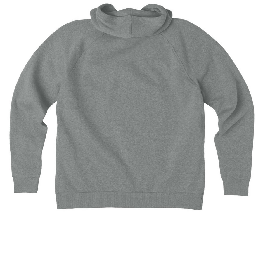 WSC4 Allmade Organic Hoodie, a Aluminum Grey Heather Allmade Organic CVC Pullover Hoodie (back-view)