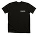 Sutherland 90th - Back Print Tops, a Solid Black Blend Premium Unisex Tee