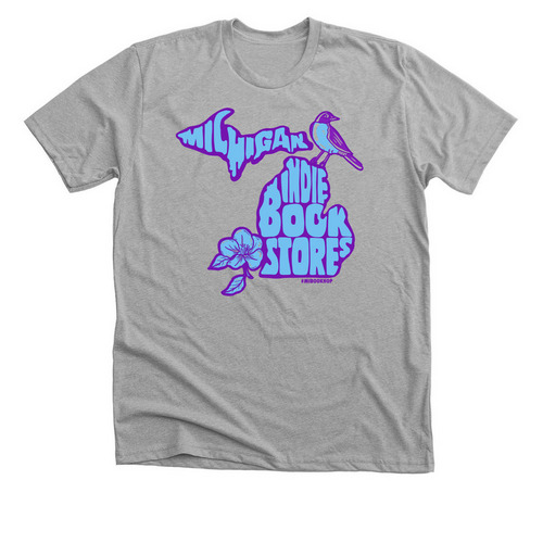MI Book Hop 2026, a Athletic Heather Premium Unisex Tee