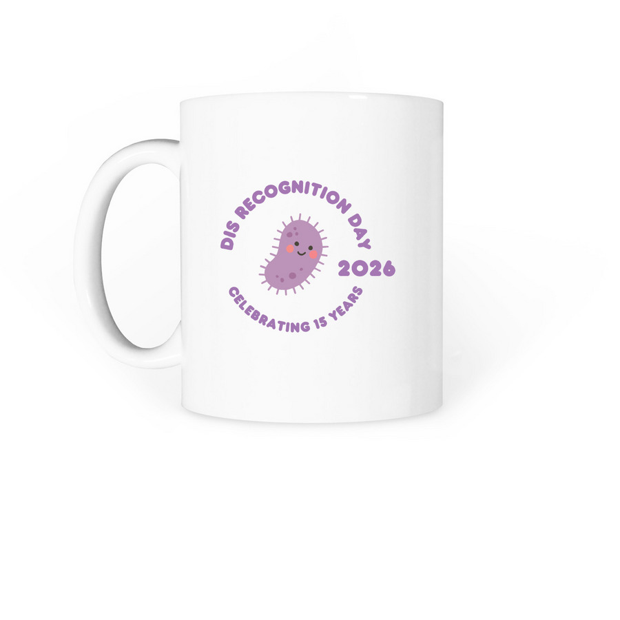 My Jam Mug, a White Coffee Mug (back-view)