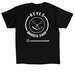 Reyes Barbershop, a Black Classic Unisex Tee (back-view)