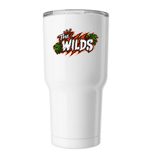 Tumbler The Wilds, a White Insulated Tumbler