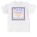 TIME TRAVEL TODAY, a White Classic Unisex Tee