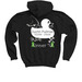 Dustin Pullman:&nbsp; "Forever 19", a Black Youth Pullover Hoodie (back-view)