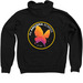 Est. 1962 Zip-Up Hoodie (Adult), a Black Zip Up Hoodie (back-view)