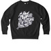 Kleypas Bouquet - Almost Black, a Black Stanley/Stella Unisex Changer 2.0 Crewneck Sweatshirt