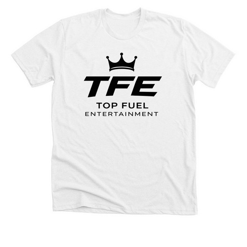 STEPHEN PEARCY RATT Top Fuel Ent Logo 2026, a Solid White Blend Premium Unisex Tee