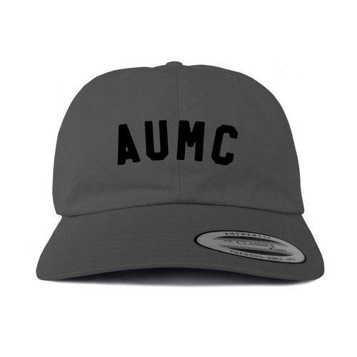 AUMC Dad Hat, a Dark Gray Printed Classic Baseball Cap