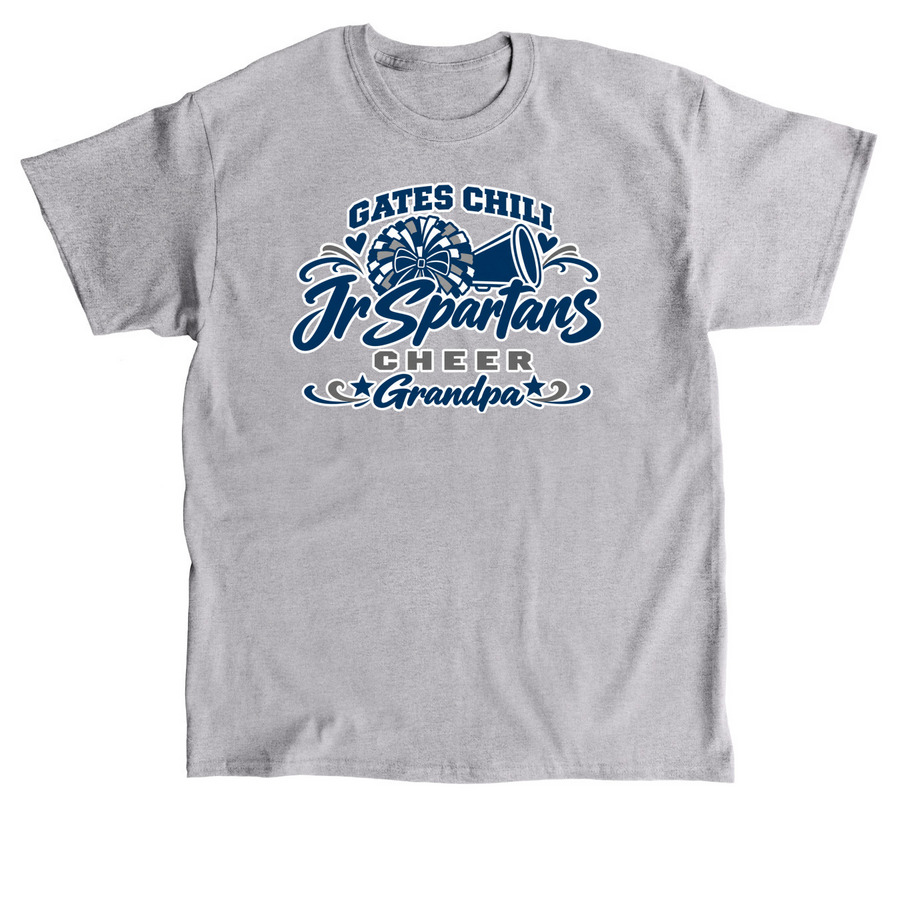 Gates Chili Jr Spartans Cheer Grandpa, a Sport Grey Classic Unisex Tee