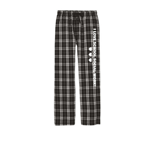 Pajama Pants, a Black Flannel Pajama Pant