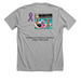 Long Live Jordan, a Athletic Heather Premium Unisex Tee (back-view)