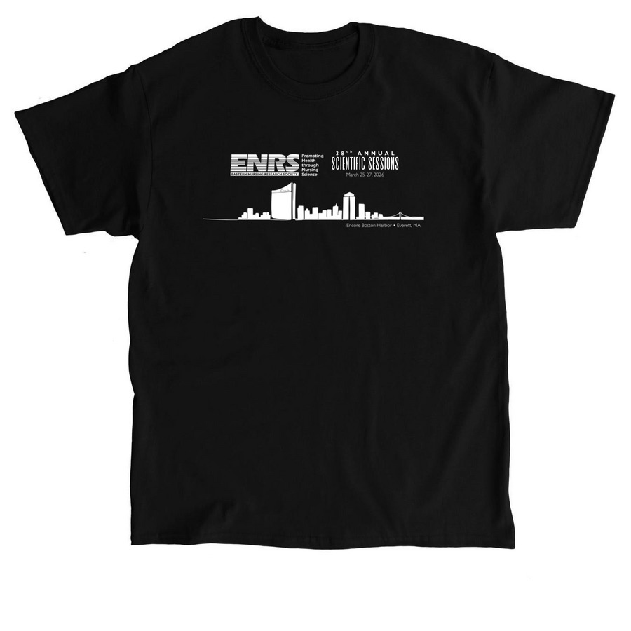 ENRS 38th Annual Scientific Sessions Gear, a Black Classic Unisex Tee