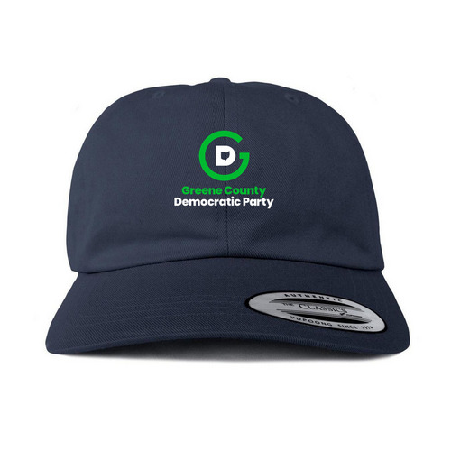 GCDP Classic Ballcap, a Navy Printed Classic Baseball Cap