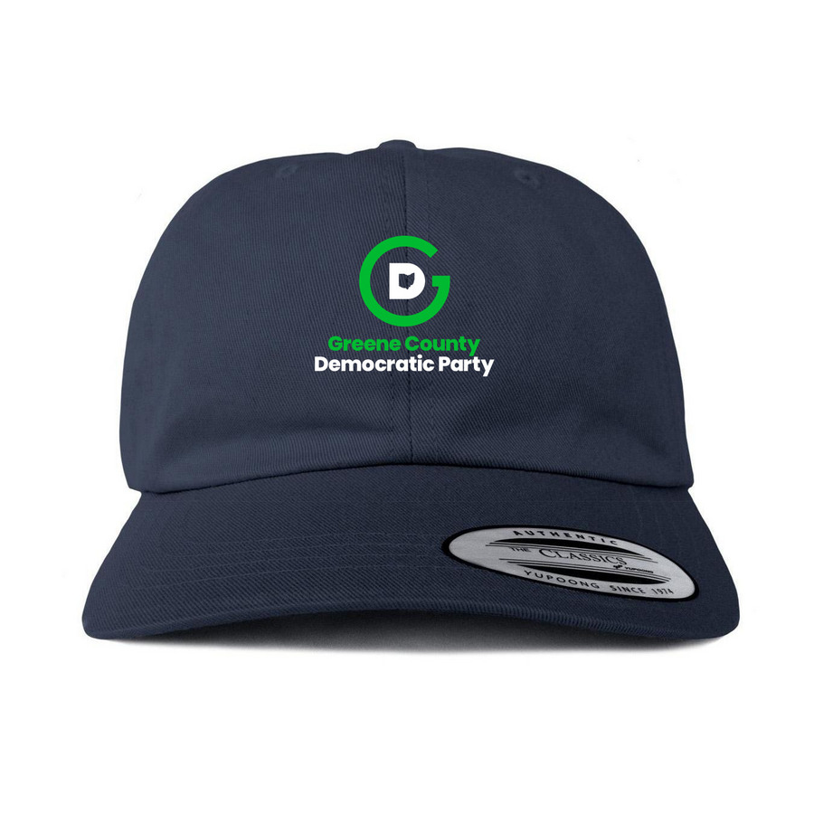 GCDP Classic Ballcap, a Navy Printed Classic Baseball Cap