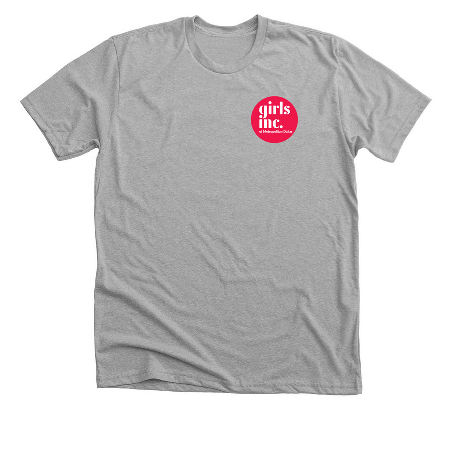 Strong. Smart. Bold. Texas., a Athletic Heather Premium Unisex Tee