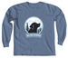 Mile High Lab Mission Logo Front Tee, a Blue Jean Comfort Colors Long Sleeve Tee