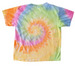 BIRTHDAY CAKE BY STAM'S LUNCHEONETTE, a Eternity Youth Tie Dye Tee (back-view)