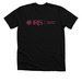 Blooming into Iris, a Solid Black Blend Premium Unisex Tee