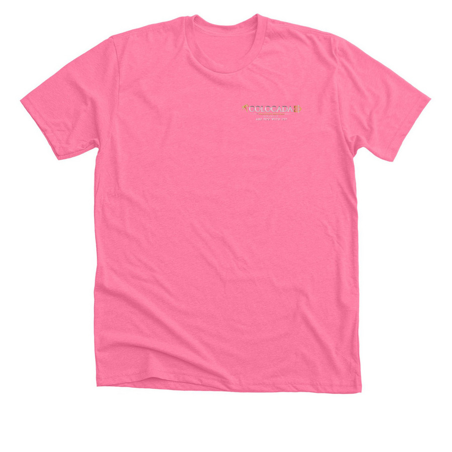 T Shirts, a Neon Pink Premium Unisex Tee