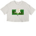 Official Alex Eala Merch, a Vintage White Women?s Cropped Cotton Tee