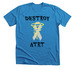 &nbsp;Destroy ATRT!, a Neon Blue Premium Unisex Tee