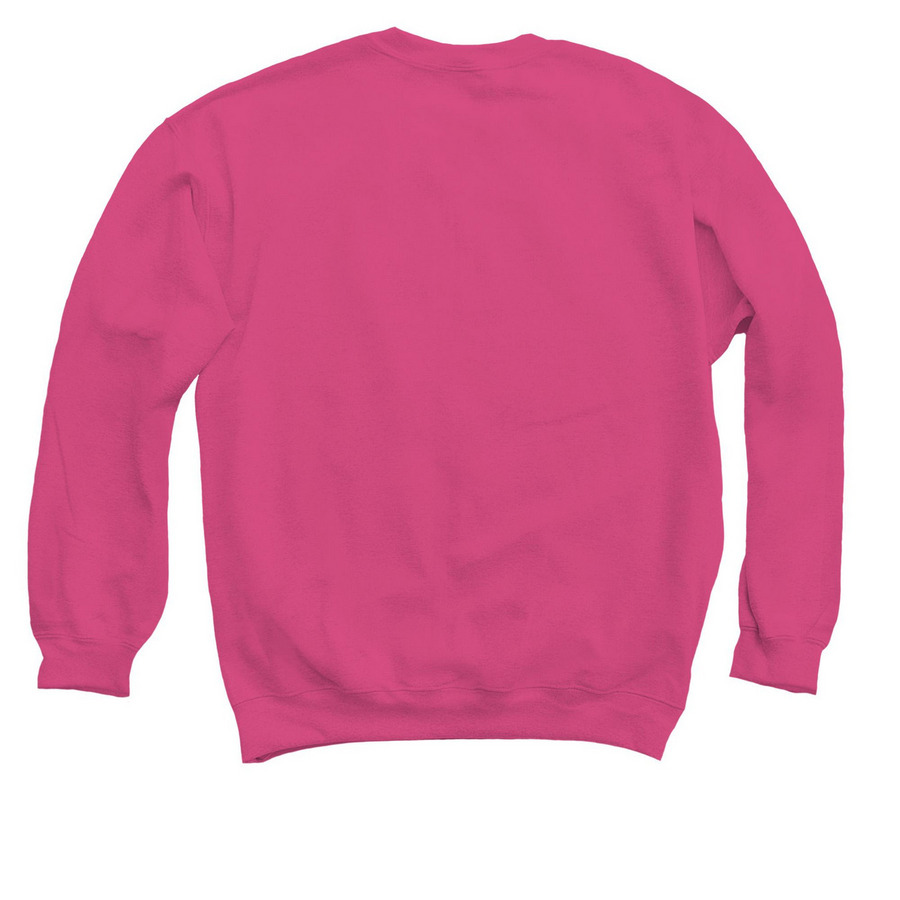 End the Experience, a Heliconia Crewneck Sweatshirt (back-view)