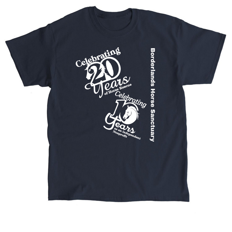 Borderlands Anniversary T-shirts, a Navy Classic Unisex Tee