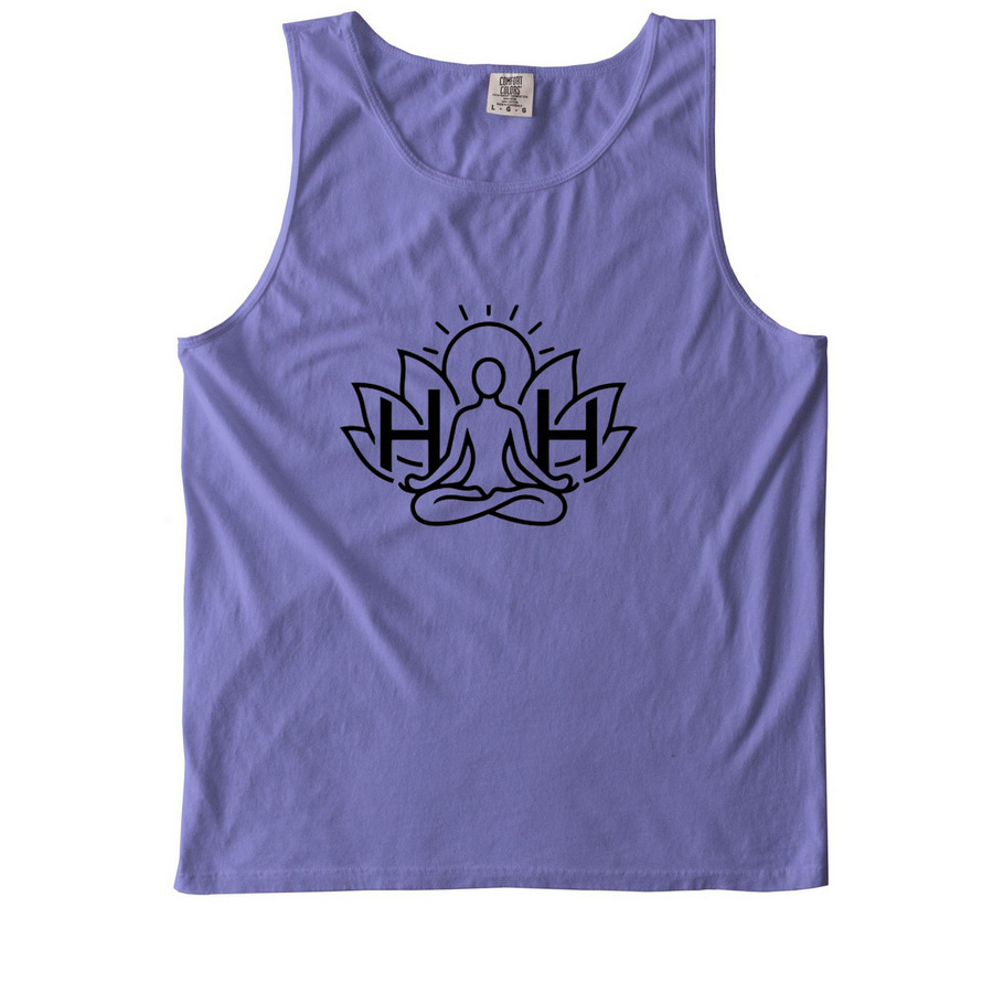 Lotus, a Violet Comfort Colors Tank Top