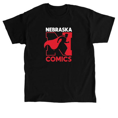 Nebraska Comics, a Black Classic Unisex Tee