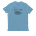 Literally, a Hobbit, a Arctic Blue Allmade Organic Cotton Unisex Tee