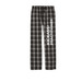 KICKASS Practitioner, a Black Flannel Pajama Pant