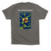 Florida's Four-Petal Pawpaw, a Storm Premium Cotton Tee (back-view)