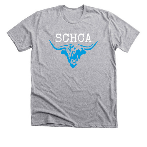 SCHCA Vertical, a Athletic Heather Premium Unisex Tee