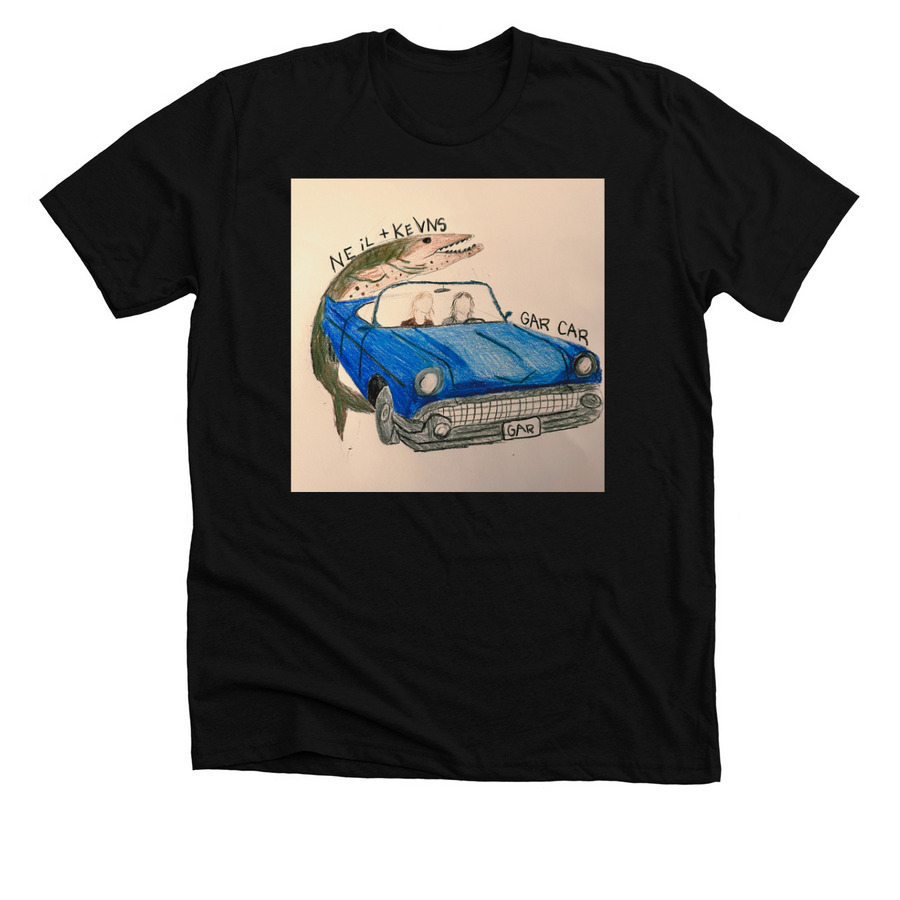 Neil + Kevins, a Solid Black Blend Premium Unisex Tee