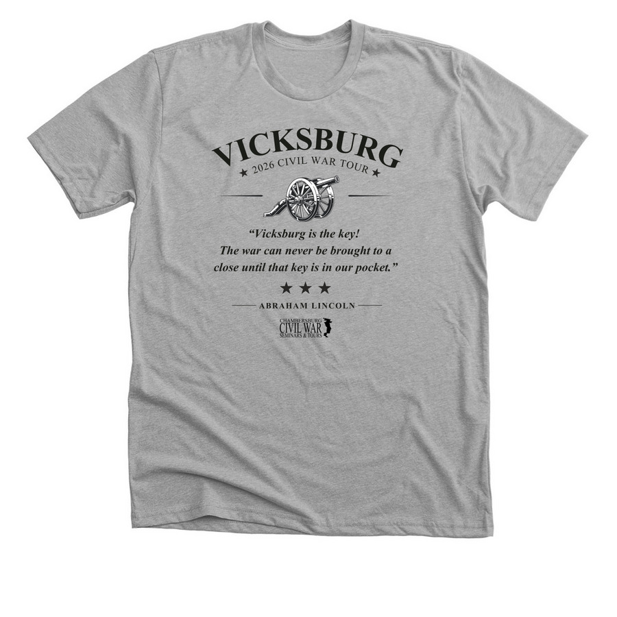 Vicksburg Merch Part 2, a Athletic Heather Premium Unisex Tee