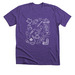 TCH ATX I-Spy, a Heather Team Purple Premium Unisex Tee