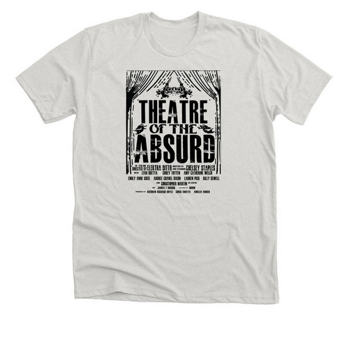 The Playbill&nbsp;, a Heather Cement Premium Unisex Tee