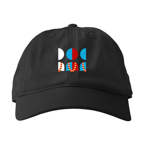 Indivisible Hawai'i Official Hats, a Black Printed Eco Baseball Cap